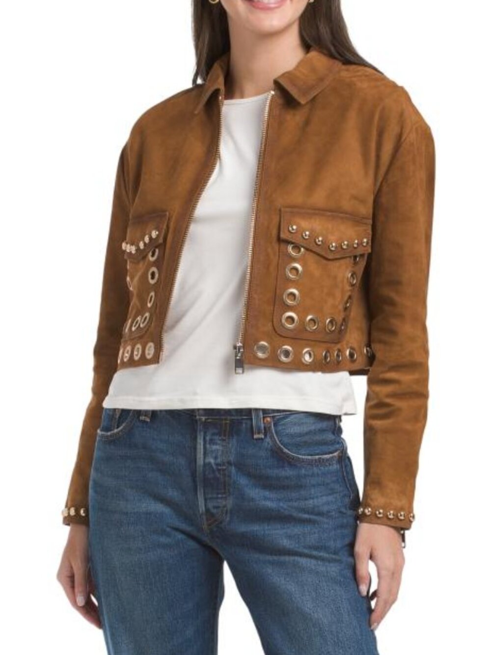 WALTER BAKER Suede Jolene Jacket